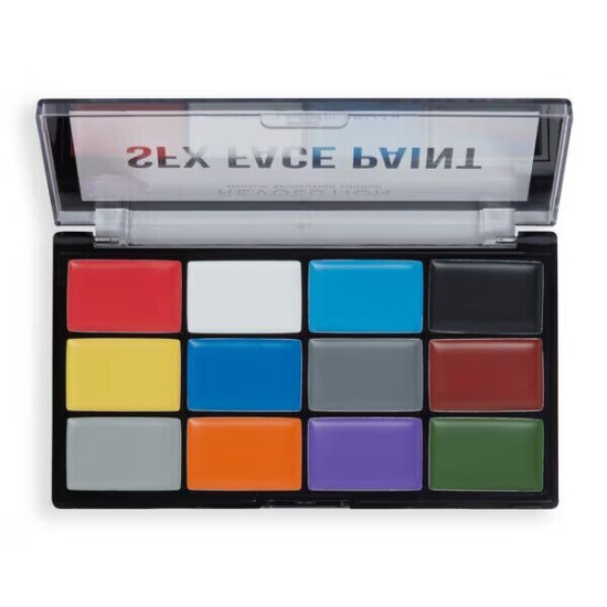 Makeup Revolution Creator Revolution SFX Metallic Face Paint Palette 12g