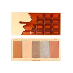 Makeup Revolution I Heart Revolution Waffle Chocolate Face Palette 18g