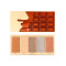 Makeup Revolution I Heart Revolution Waffle Chocolate Face Palette 18g