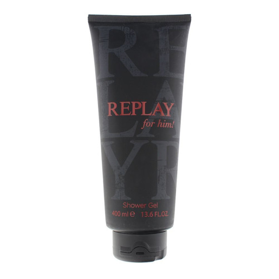 Replay For Him Shower Gel 400ml Replay For Him Shower Gel 400ml