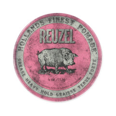 Reuzel Pink Heavy Hold Grease Pomata Per Capelli 113g