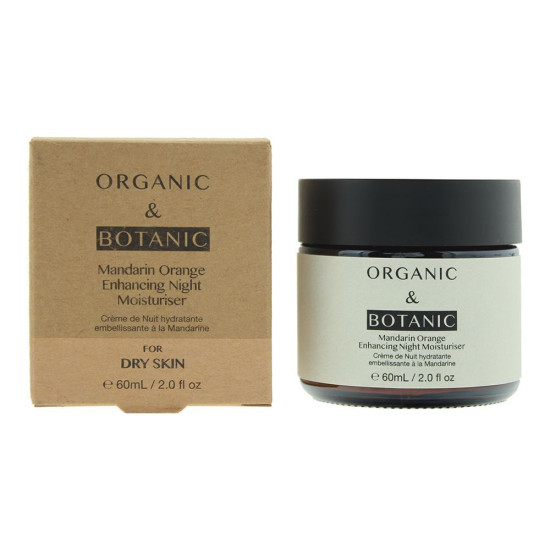Organic & Botanic Mandarin Orange Enhancing Night Moisturiser 60ml Organic & Botanic Mandarin Orange Enhancing Night Moisturiser 60ml