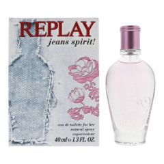 Replay Jeans Spirit! for Her Eau de Toilette 40ml Spray