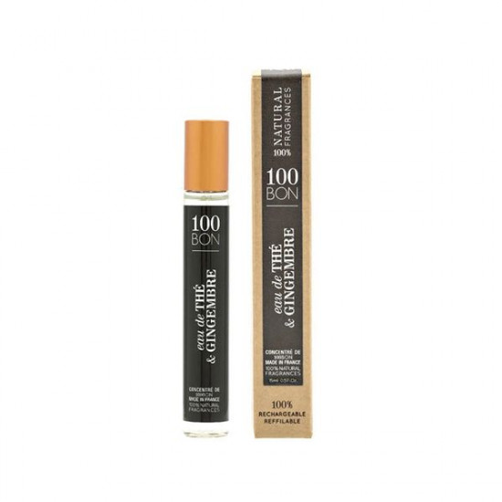100BON Eau de Thé et Gingembre Refillable Eau de Parfum Concentrate 15ml Spray