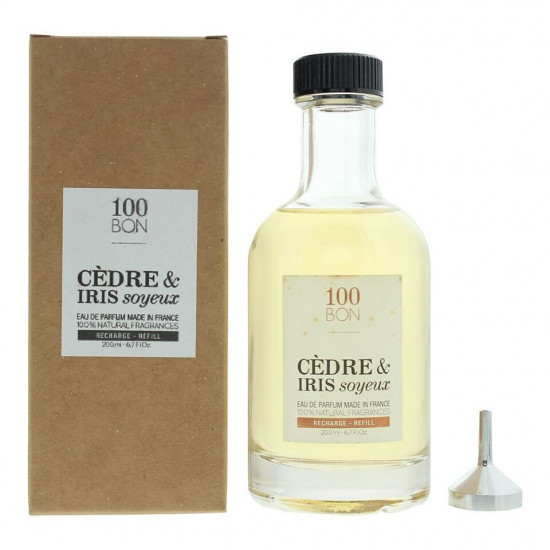 100BON Cèdre & Iris Soyeux Eau de Parfum 200ml Refill