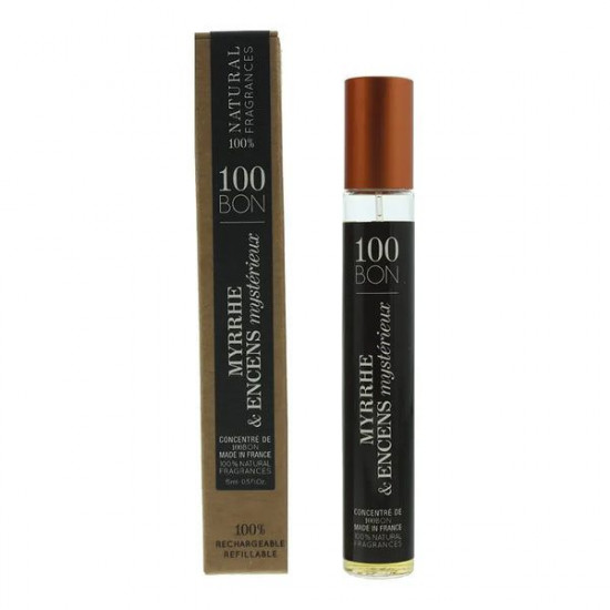 100BON Myrrhe & Encens Mystérieux Refillable Eau de Parfum Concentrate 15ml Spray