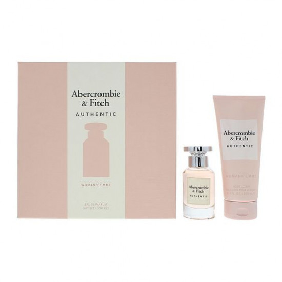 Abercrombie & Fitch Authentic Woman Gift Set 50ml EDP + 200ml Body Lotion