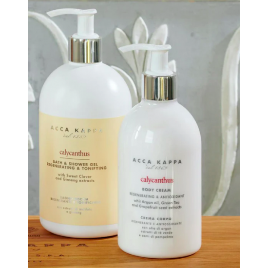 Acca Kappa Calycanthus Gift Set 500ml Shower Gel + 300ml Body Lotion