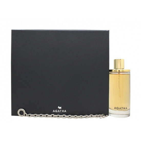 Agatha Paris Un Soir à Paris Set Regalo 100ml EDT Spray + Bracelet (Questo set regalo contiene:1 x 100ml EDT Spray1 x Bracciale)