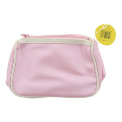 Bags Unlimited Shimmer Small Zip Pouch - Pink Pink