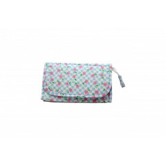 Bags Unlimited Vienna Cosmetic Bag - Blue Mirror