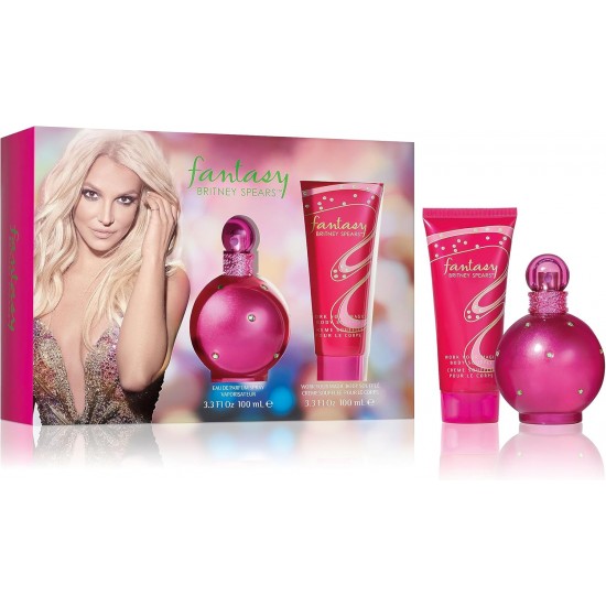 Britney Spears Fantasy Confezione Regalo 100ml EDP + 100ml Body Souffle