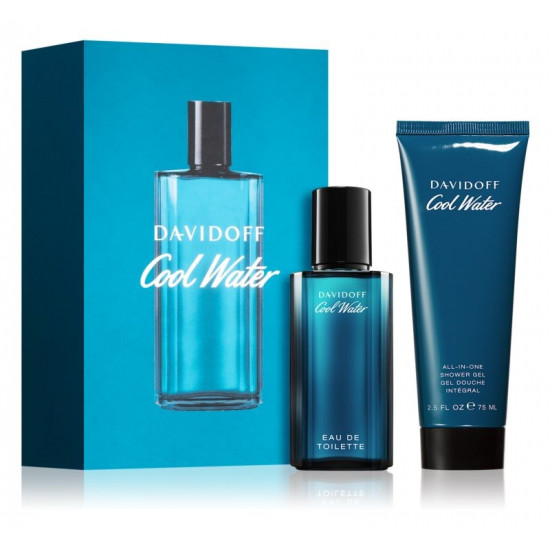 Davidoff Cool Water Confezione Regalo 30ml EDT + 75ml Lozione Corpo