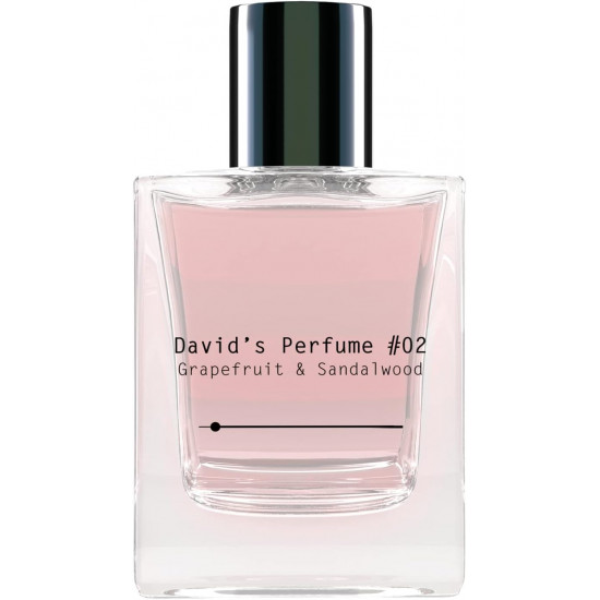 David's Perfume #02 Grapefruit & Sandalwood Eau de Parfum 60ml Spray