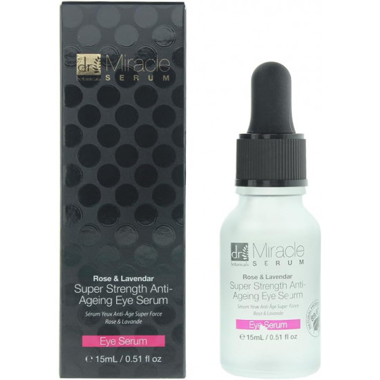 Dr Botanicals Rose Lavender Super Strength Anti-Ageing Eye Serum 15ml