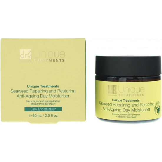 Dr Botanicals Unique Treatments Seaweed Repairing And Restoring Anti-Ageing Day Moisturiser 60ml