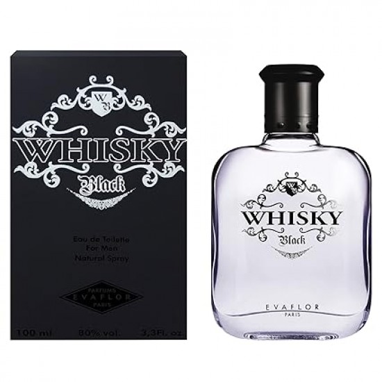 Evaflor Whisky Black Eau de Toilette 100ml Spray