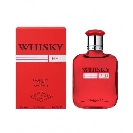 Evaflor Whisky Red Eau de Toilette 100ml Spray