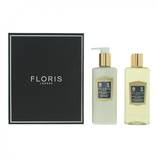 Floris Night Scented Jasmine Gift Set 250ml Body Lotion + 250ml Shower Gel