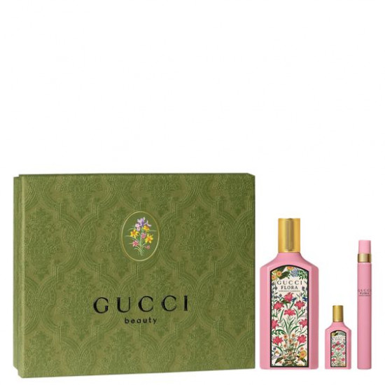 Gucci Flora Gorgeous Gardenia Eau de Parfum Gift Set 100ml EDP + 10ml EDP