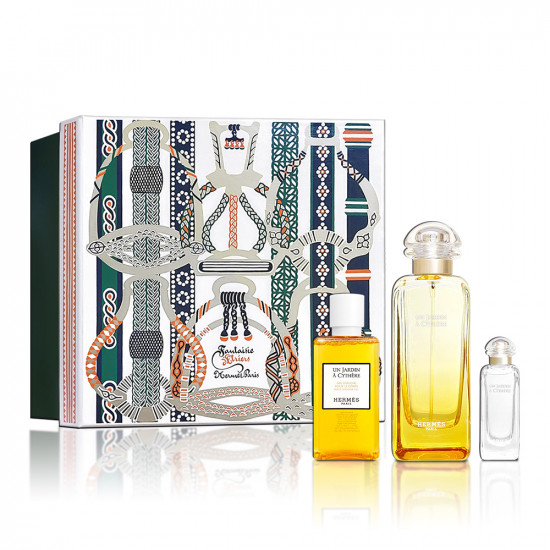 Hermès Un Jardin à Cythère Gift Set 100ml EDT + 80ml Body Lotion + 7.5ml EDT