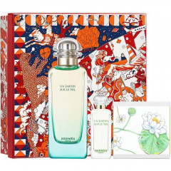 Hermès Un Jardin Sur Le Nil Gift Set 100ml EDT + 7.5ml EDT + 50g Soap