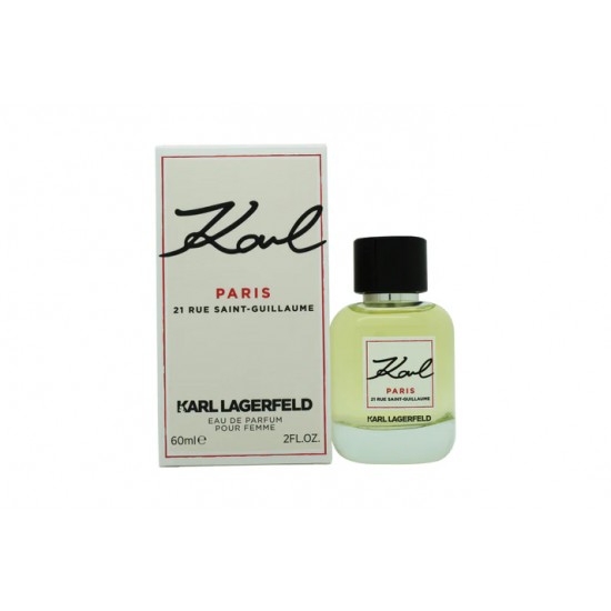 Karl Lagerfeld Karl Paris 21 Rue Saint Guillaume For Her Eau de Parfum 60ml Spray