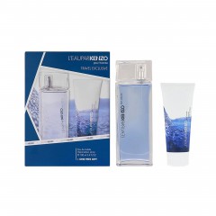 Kenzo L'Eau par Kenzo pour Homme Set Regalo 100ml EDT + 75ml Hair and Body Shampoo