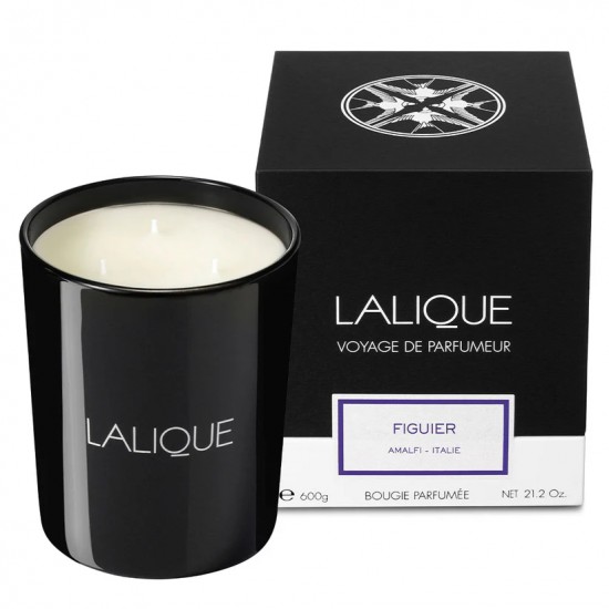 Lalique Candle 600g - Figuier Amalfi