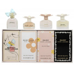 Marc Jacobs Miniatures for Women Gift Set 4ml Daisy EDT + 5ml Perfect EDP + 4ml Daisy Love EDT + 4ml Daisy Eau so Fresh EDT