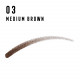 Max Factor Real Brow Fill & Shape Pencil 0.66ml - 03 Medium Brown