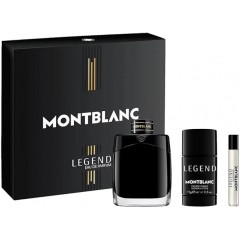 Mont Blanc Legend Eau de Parfum Gift Set 100ml EDP + 75g Deodorant Stick + 7.5ml EDP