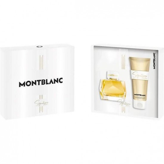 Mont Blanc Signature Absolue Gift Set 50ml EDP + 100ml Body Lotion