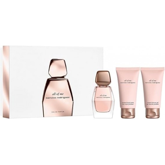 Narciso Rodriguez All Of Me Gift Set 50ml EDP + 50ml Body Lotion + 50ml Shower Gel