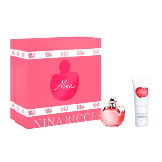 Nina Ricci Les Belles De Nina Giftset 80ml EDT + 100ml Body Lotion