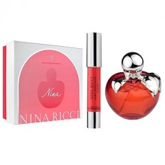 Nina Ricci Nina Gift Set 50ml EDT + 2.5g Its Lipstick - Iconic Pink