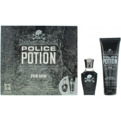 Police Potion for Him Gift Set 30ml EDP + 100ml Shower Gel