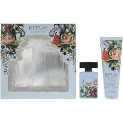 Replay Signature Secret Gift Set 50ml EDT + 100ml Body Lotion