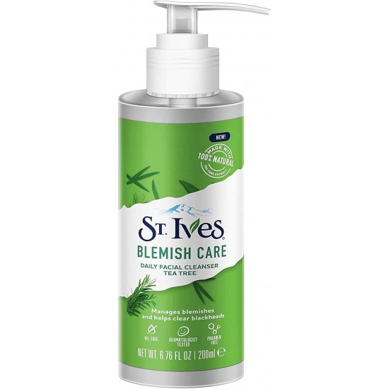 St. Ives Blemish Care Tea Tree Face Wash 200ml