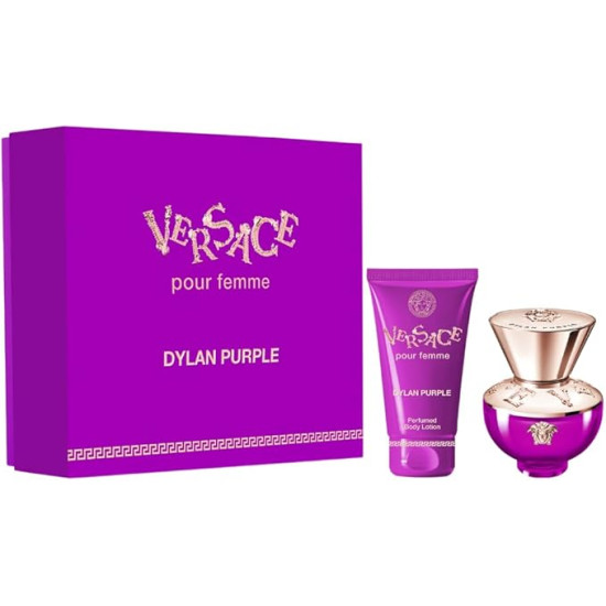 Versace Pour Femme Dylan Purple Gift Set 30ml EDP + 50ml Body Lotion