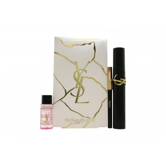 Yves Saint Laurent Lash Clash Gift Set 8ml Lash Clash Mascara - 01 Black + Mini Dessin du Regard Eyeliner - Black + 8ml Expert Makeup Remover