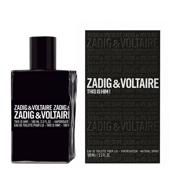 Zadig & Voltaire This is Him Eau de Toilette 100ml Spray