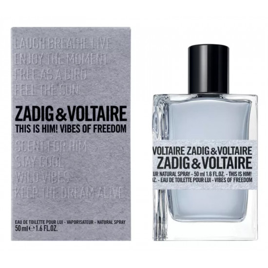 Zadig & Voltaire This is Him! Vibes of Freedom Eau de Toilette 50ml Spray