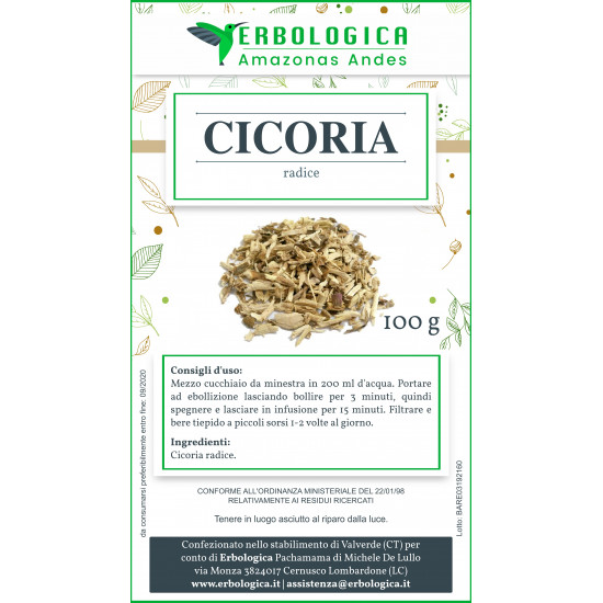 Cicoria radice tisana 100 grammi Cicoria radice tisana 100 grammi