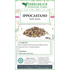 Ippocastano frutti taglio tisana 500 grammi