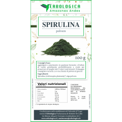 Spirulina in polvere 100 grammi