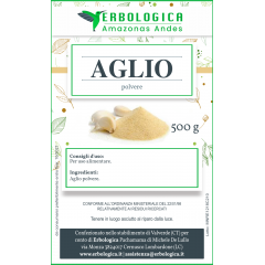 Aglio in polvere confezione da 500 grammi
