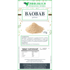 Baobab in polvere confezione da 1kg