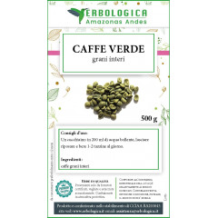Caffe verde in grani confezione da 500 grammi