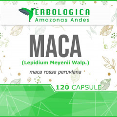 Maca rossa da 120 capsule